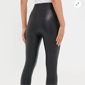 Tuckernuck Black Faux Leather Leggings